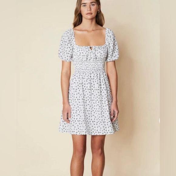 Faithfull the Brand Dresses & Skirts - FAITHFULL THE BRAND Mariette La Bleu Mini Floral Dress